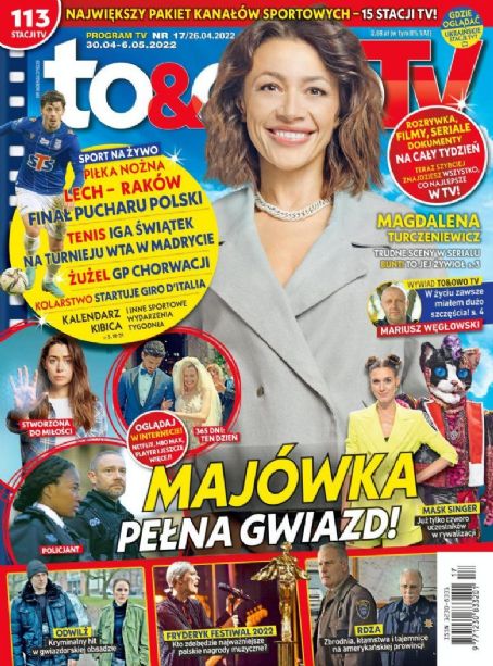 Magdalena Turczeniewicz, To & Owo Magazine 29 April 2022 Cover Photo ...