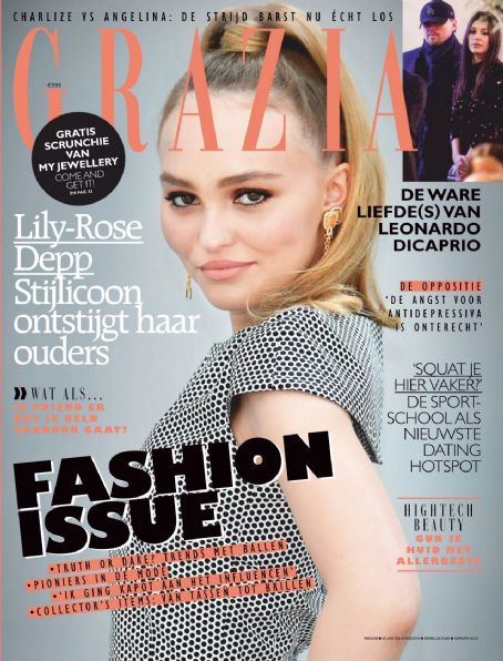 Lily-Rose Melody Depp, Grazia Magazine 30 January 2019 Cover Photo ...