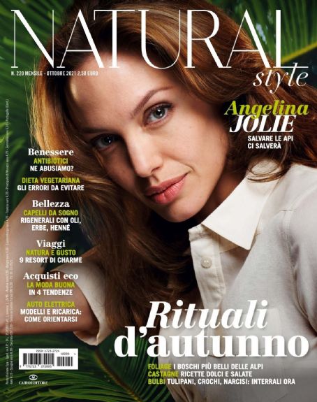Angelina Jolie - Natural Style Magazine Cover [Italy] (October 2021)