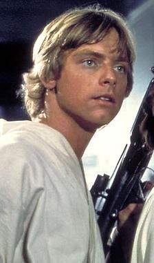 Mark Hamill as Luke  Mark hamill, Star wars episode iv, Star wars