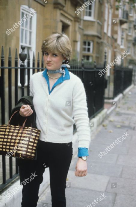 Lady Diana Spencer out and about in London - 1980
