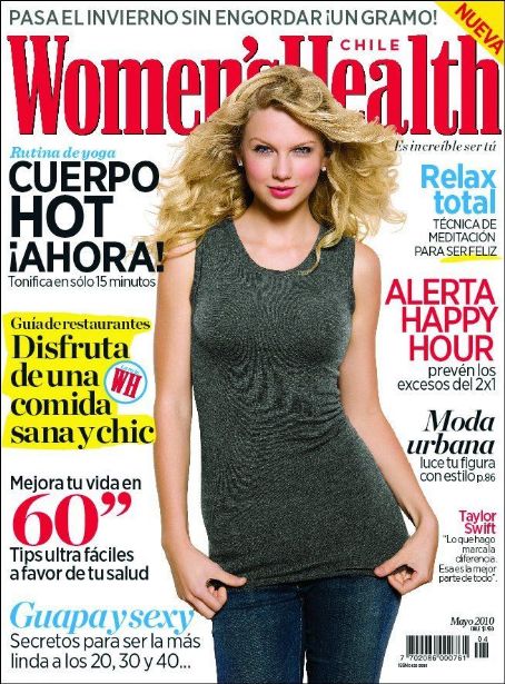 Taylor Swift, Women's Health Magazine May 2010 Cover Photo - Chile