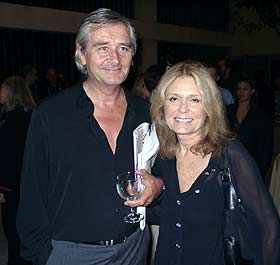 Gloria Steinem and David Bale