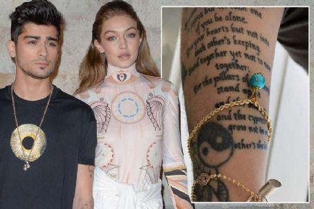 Zayn Malik hints he's proposed to pregnant Gigi Hadid as he shows off 'wedding' tattoo