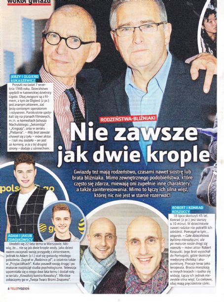 Olgierd Lukaszewicz - Tele Tydzień Magazine Pictorial [Poland] (22 July 2022)