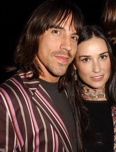 Anthony Kiedis and Demi Moore