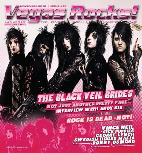 Jeremy Miles - Vegas Rocks Magazine Cover [United States] (November 2010)