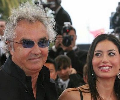 Flavio Briatore and Elisabetta Gregoraci