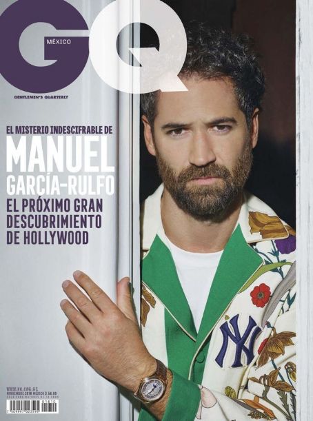 Manuel Garcia-Rulfo, GQ Magazine November 2018 Cover Photo - Mexico