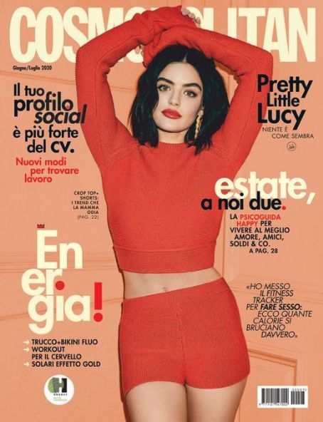 Lucy Hale - Cosmopolitan Magazine Cover [Italy] (June 2020)