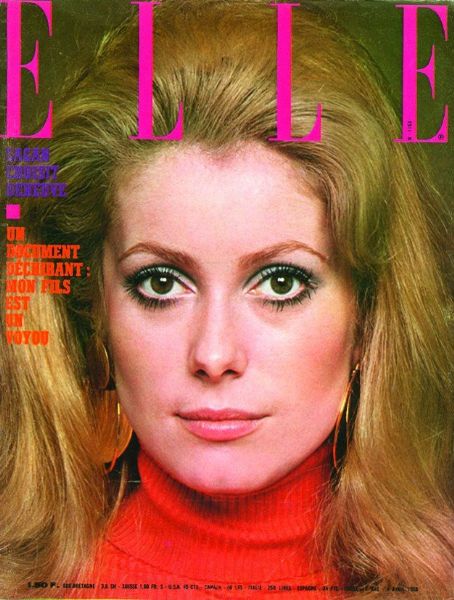 Catherine Deneuve - Elle Magazine Cover [France] (4 April 1968)