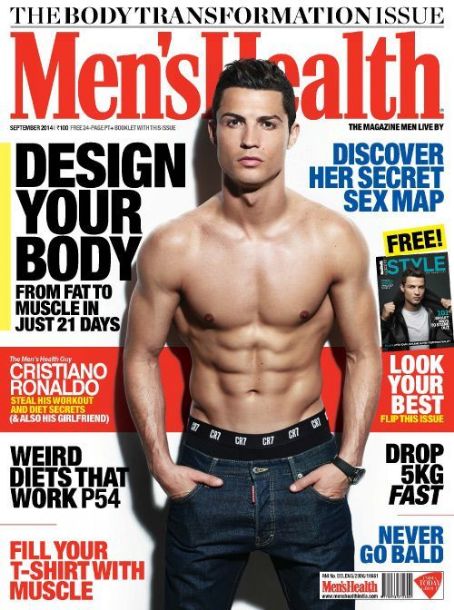 Cristiano Ronaldo Men S Health Magazine September 2014 Cover Photo India cristiano ronaldo men s health