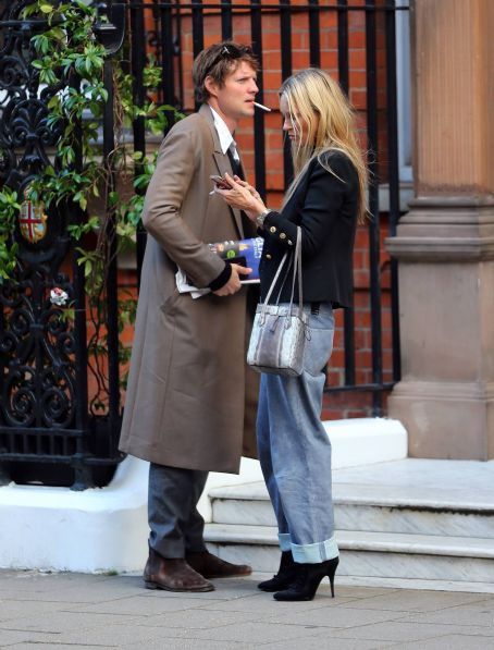 Kate Moss – Wearing jeans and boots while out in London