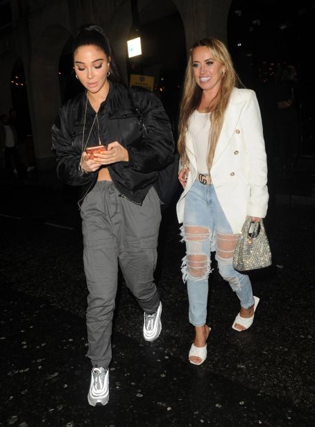 Tulisa Contostavlos – And Michelle McKenna seen together at Mano Mayfair in London