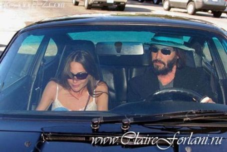 Claire Forlani and Keanu Reeves