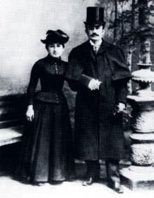 Rosa Luxemburg and Gustav Lübeck