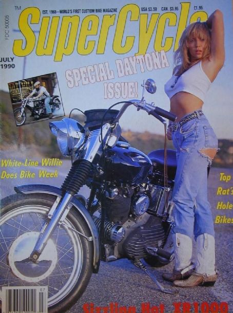 Sherrie Rose - SuperCycle Magazine Cover [United States] (July 1990)