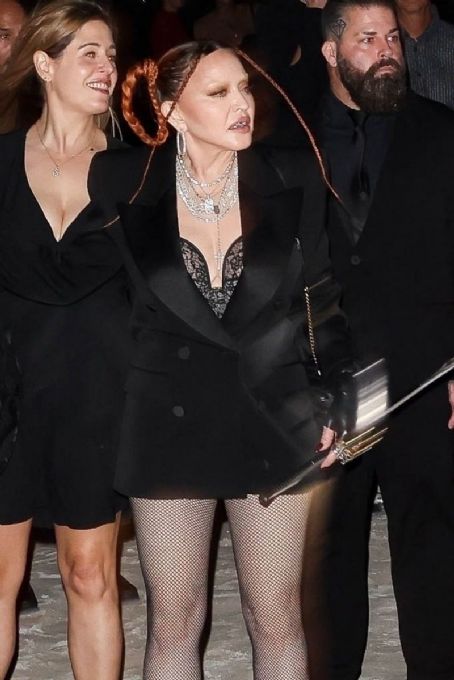 Madonna and Lourdes Leon Night Out at Art Basel in Miami
