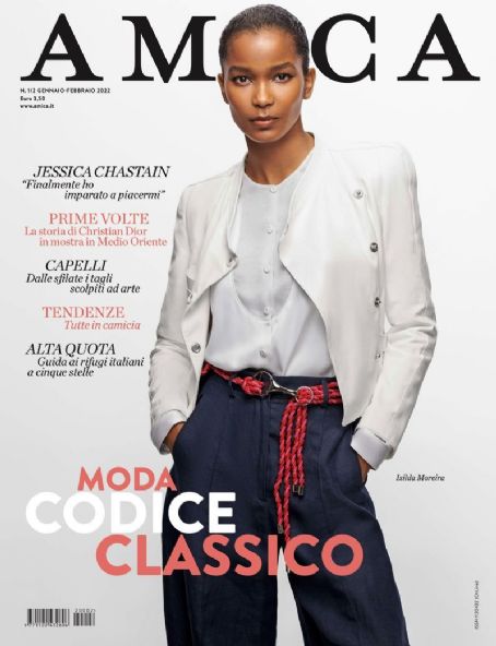 Isilda Moreira - Amica Magazine Cover [Italy] (February 2022)