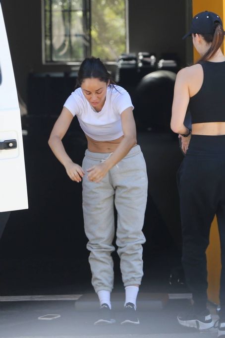 Cara Santana – Seen after workout in Los Angeles