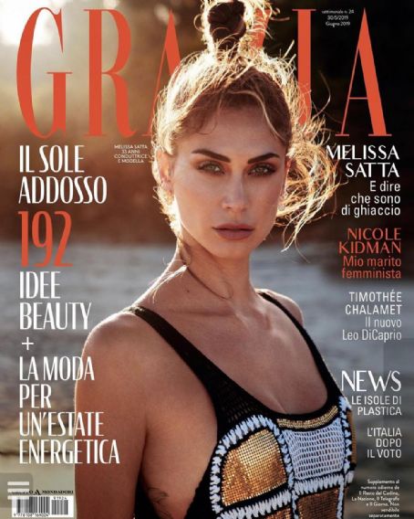 Melissa Satta - Grazia Magazine Cover [Italy] (30 May 2019)