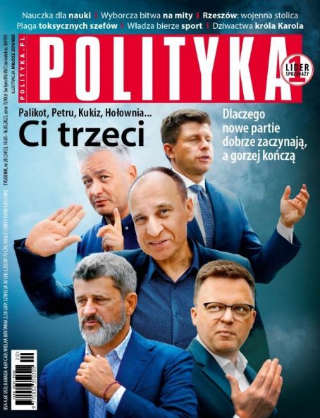 Szymon Holownia, Janusz Palikot, Pawel Kukiz, Polityka Magazine 10 May ...