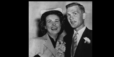 Jean Peters and Stuart Cramer