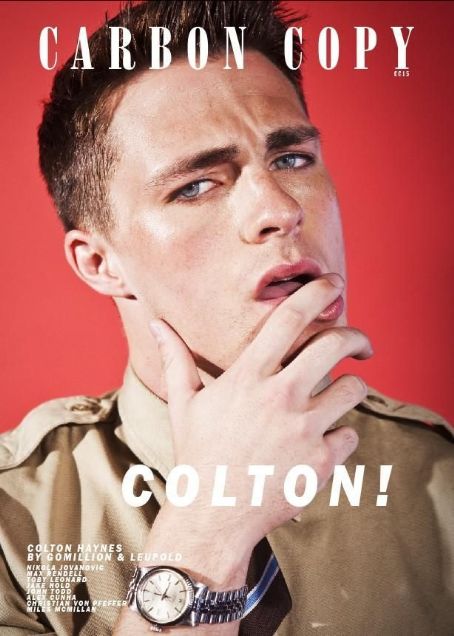 Colton Haynes Magazine Cover Photos - List of magazine covers featuring ...