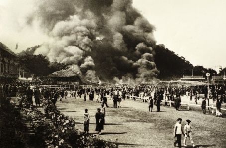 Happy Valley Racecourse fire