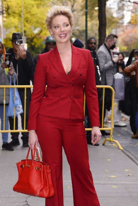 Katherine Heigl – Seen while exiting The View show in New York