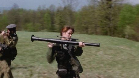Alexandra Paul as Sabrina Carver in Death Train and Nightwatch