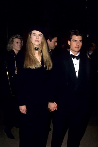 Nicole Kidman and Tom Cruise At The 50th Annual Golden Globe Awards (1993) - Arrivals