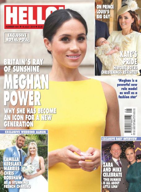 Meghan Markle, Hello! Magazine 16 July 2018 Cover Photo - United Kingdom