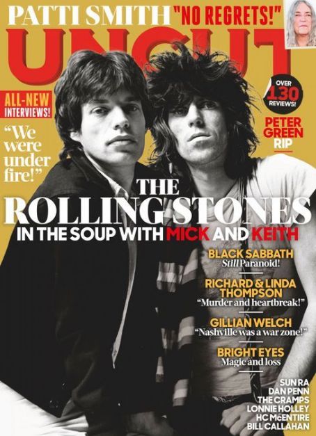 Mick Jagger, Keith Richards, Uncut Magazine October 2020 Cover Photo ...