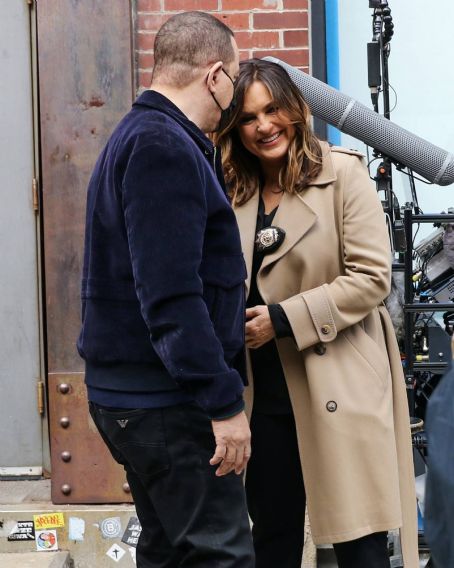 Mariska Hargitay – On Set Of The ‘law And Order: Special Victims Unit 