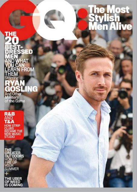 Ryan Gosling, GQ Magazine July 2015 Cover Photo - United States