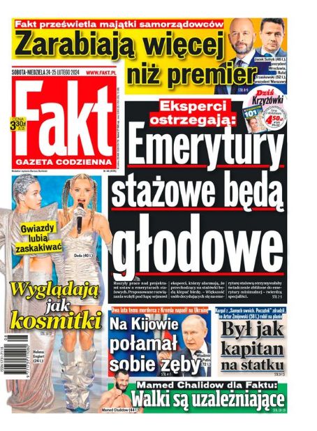 Dorota Rabczewska, Helenka Englert, Fakt Magazine 24 February 2024 ...
