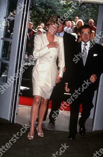 Princess Diana At The Wedding Of Her Friend Susie Fenwick To Jonathan 