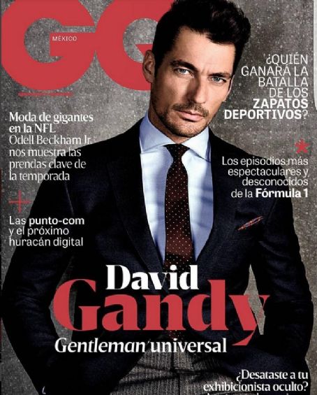 David Gandy, GQ Magazine October 2016 Cover Photo - Mexico