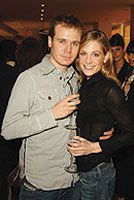 Tara Spencer-Nairn and Josh Glover