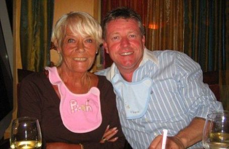 Wendy Richard and John Burns