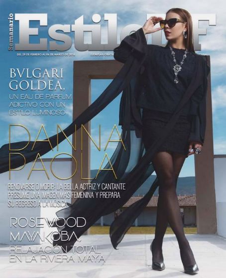 Danna Paola, Estilo Df Magazine 29 February 2016 Cover Photo - Mexico