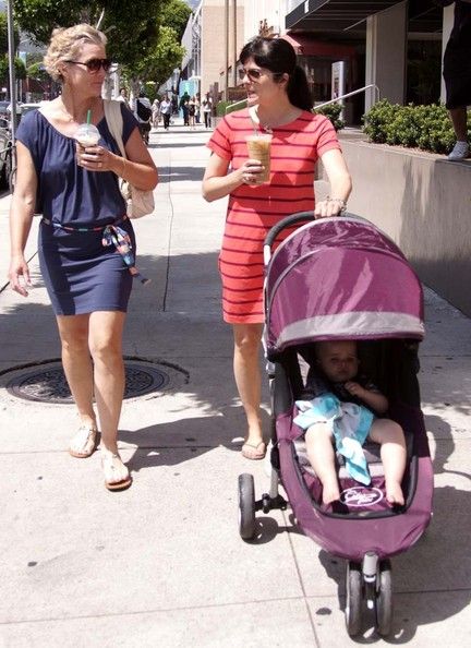 Selma Blair: walk with Grandma in Los Angeles - FamousFix