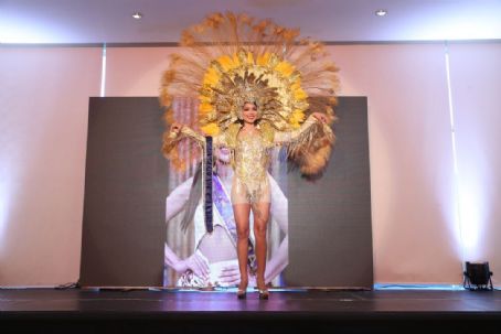 Guadalupe Ureña- Miss Continentes Unidos 2022- National Costume Competition