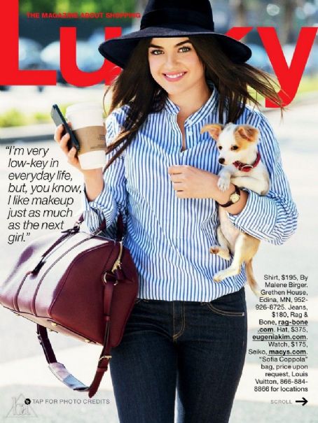 Lucy Hale - Lucky Magazine Pictorial [United States] (August 2013)