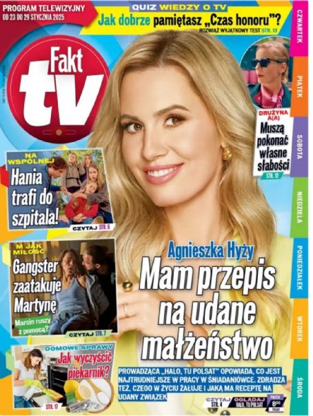 Agnieszka Popielewicz - Fakt Tv Magazine Cover [Poland] (23 January 2025)