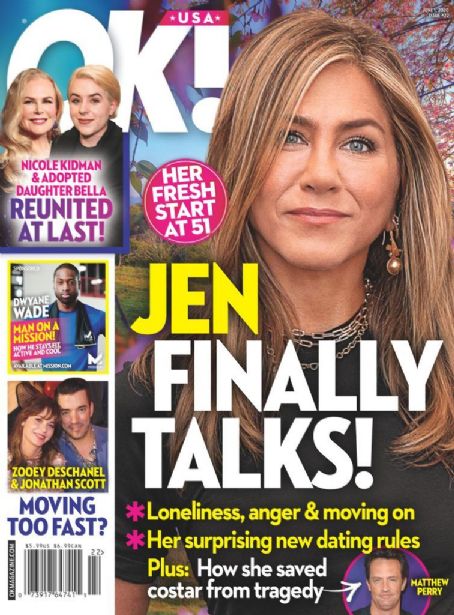 Jennifer Aniston, OK! Magazine 01 June 2020 Cover Photo - United States