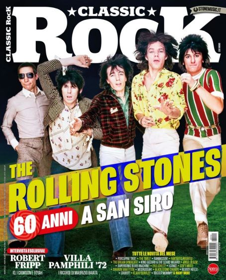 The Rolling Stones - Classic Rock Magazine Cover [Italy] (January 2022)