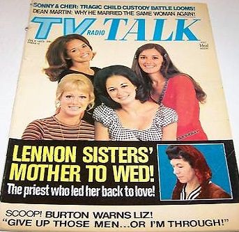 Janet Lennon, TV Radio Talk Magazine July 1973 Cover Photo - United States