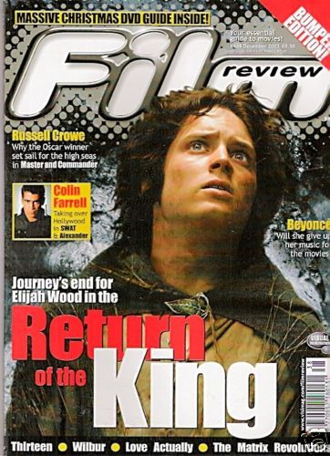 Elijah Wood - Film Review Magazine [United Kingdom] (December 2003)